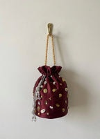 JUGNU- Maroon Potli