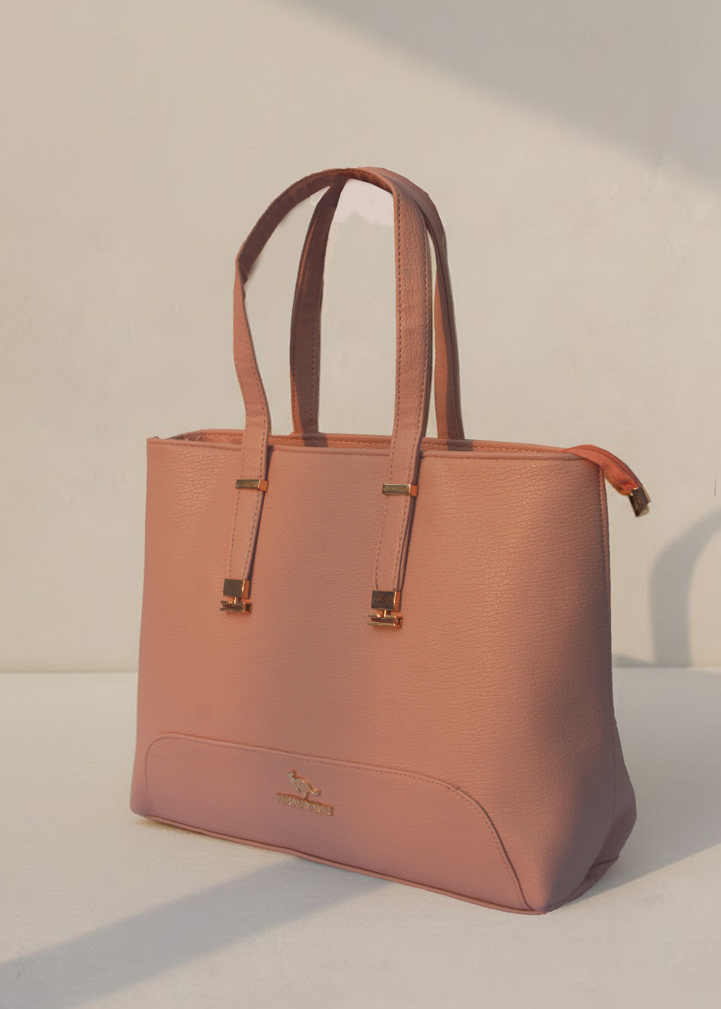 Off White Leather Tote